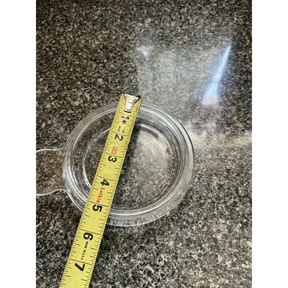 Corning Ware Pyrex P-150-C Grab It Clear Glass Replacement Lid Only